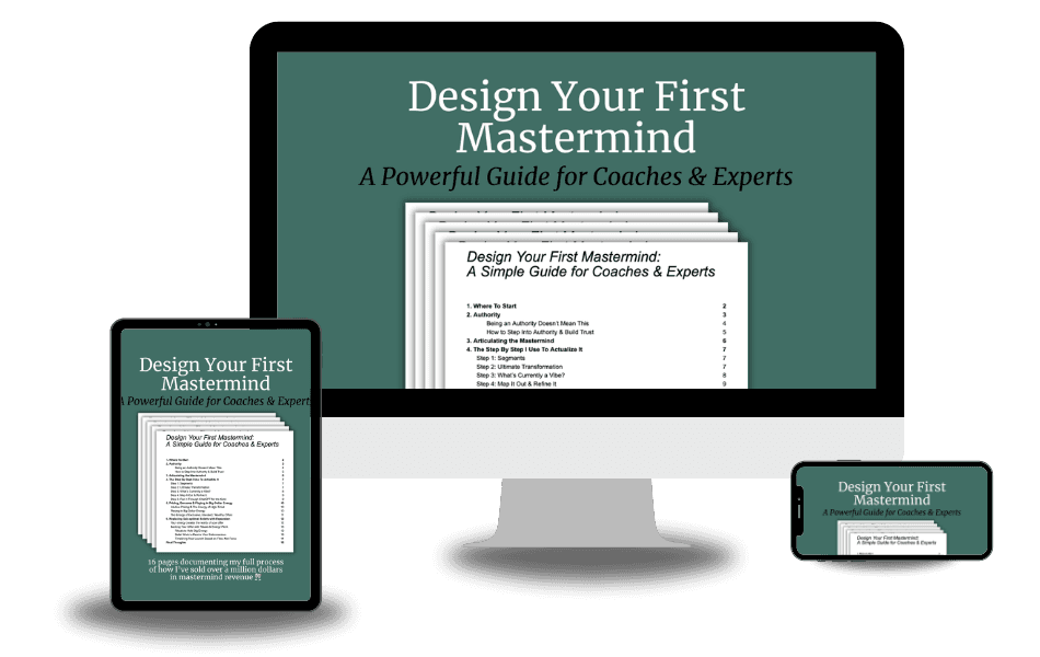 Design Your First Mastermind